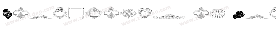 Cornucopia of Ornaments Four字体转换